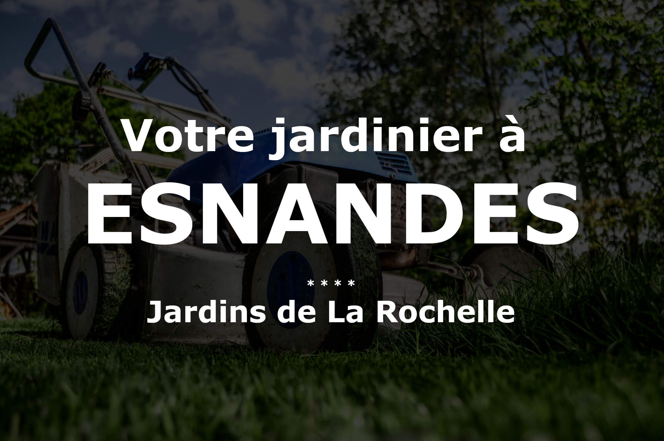 Jardinier Esnandes